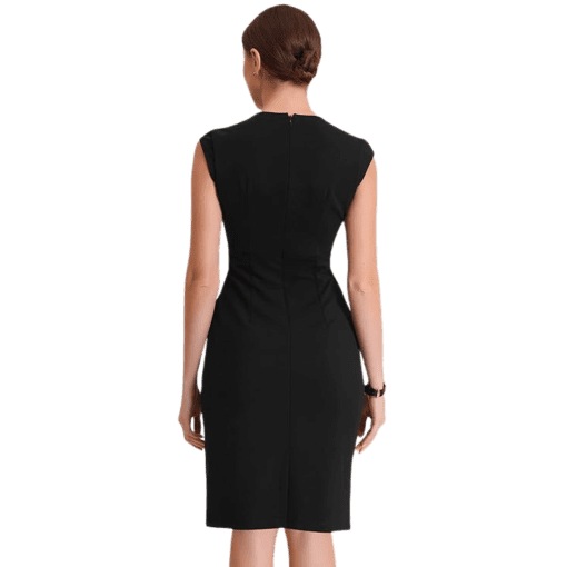 Kasper Womens Sleeveless MIDI Wear to Work Dress Size 10 - Image 3