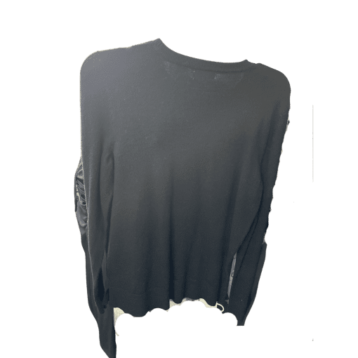 Style & Co Black Sweater - Women's Size S - Crew Neck Top