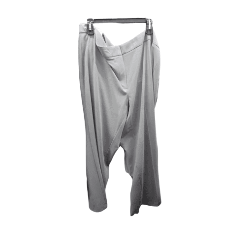 Calvin Klein Plus Size Gray Wide Leg Pants 20W - Women's Trousers