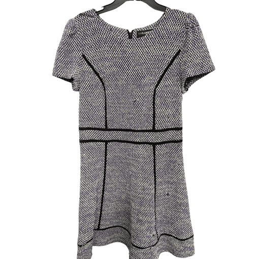 Karl Lagerfeld Purple Tweed Dress Size 10 - Women's Dresses