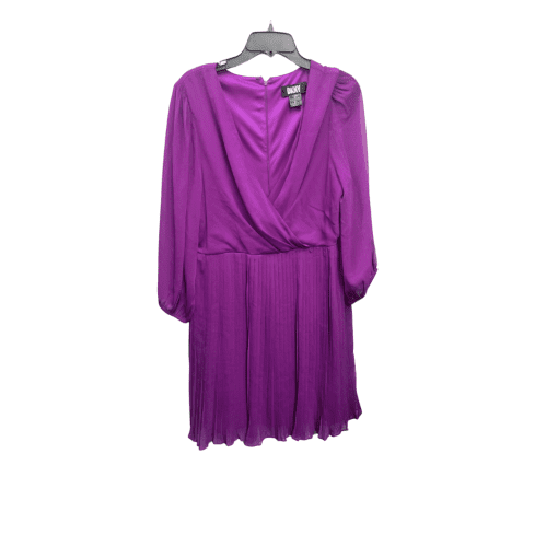 DKNY DRESS WOMEN PURPLE 16