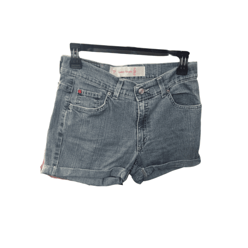 Ladies Shorts Blue Denim Size 8 - Ladies Shorts