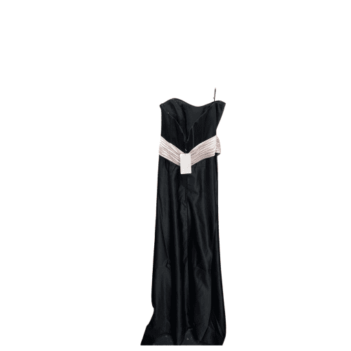 Allure Black Strapless Gown Size 10 - Formal Dress - Image 2