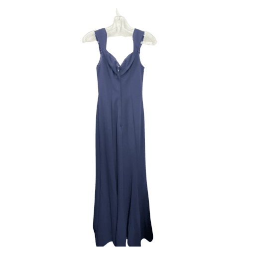 Navy Blue Formal Gown - Size 2 - Evening Dress - Image 2