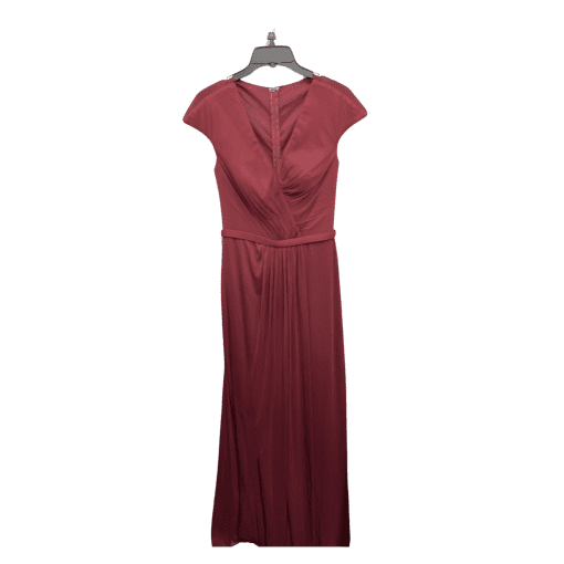 Klein Feld Burgundy Maxi Dress Size 4 - Formal Gown