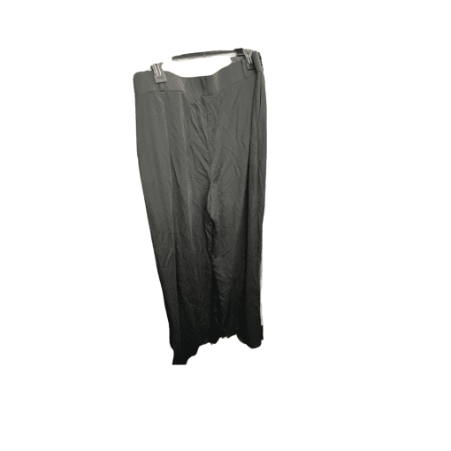 Calvin Klein Black Wide Leg Pants - Size M - Women's Trousers - Image 2