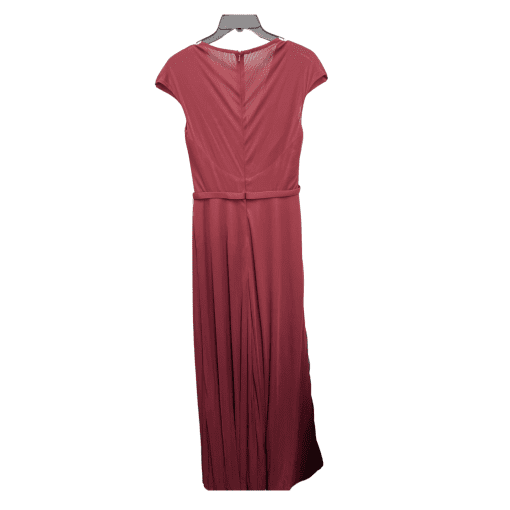 Klein Feld Burgundy Maxi Dress Size 4 - Formal Gown - Image 2