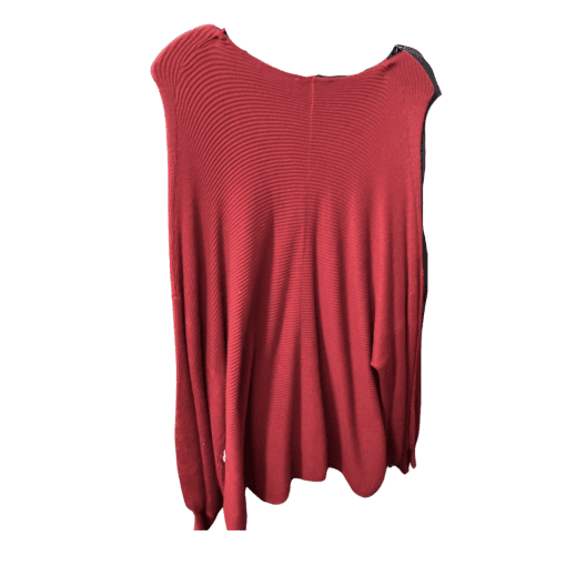 1. STATE Red Sleeveless Sweater Top - Women's Size - Image 2