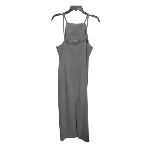 Junnie Leigh Gray Midi Dress Size 6 - Women's Cocktail Dress - Image 2