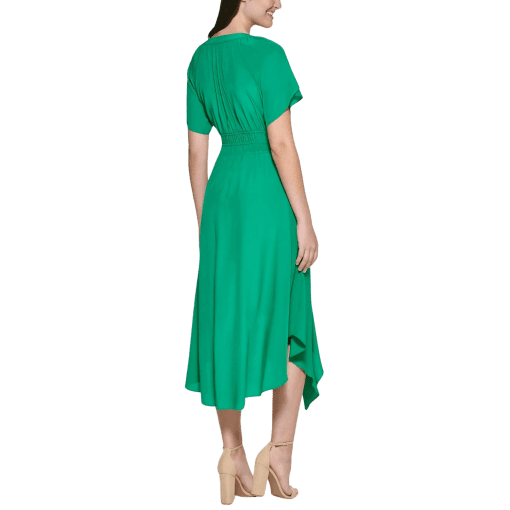 Kensie Handkerchief-Hem MIDI Dress 8 - Image 2