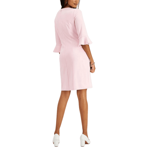 Kasper Pink Sheath Dress Size 8 - Women's Work Dress - Image 2