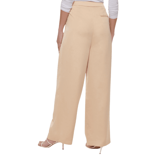 DKNY Plus Beige Wide Leg Pants 10P | Women's Dress Pants - Image 2