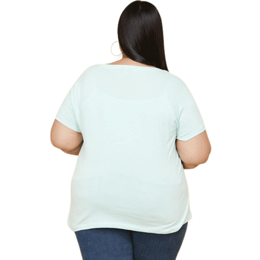 Karen Scott Plus Size Beach Glass Tee 3X - Women's Tops - Image 2