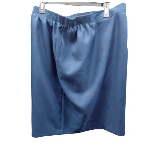 Alfred Dunner Blue Skirt 18P - Women's Skirts - Elastic Waist