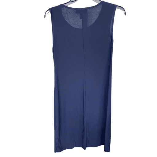 R&M Richards Navy Sleeveless Dress Petite 4P Cocktail Party - Image 2