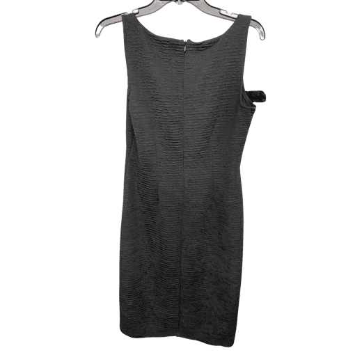 Ny Collection Petite Textured Piece Dress - Black Beauty 8P - Image 2