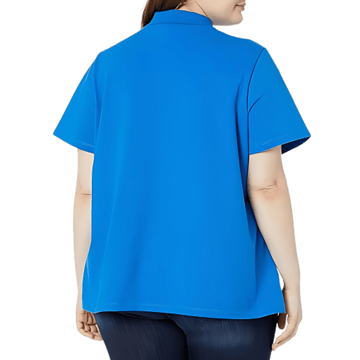 Tommy Hilfiger Plus Size Pique Polo Shirt, blue 3X - Image 2