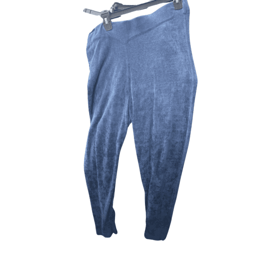 Jones New York Blue Velour Lounge Pants - Large