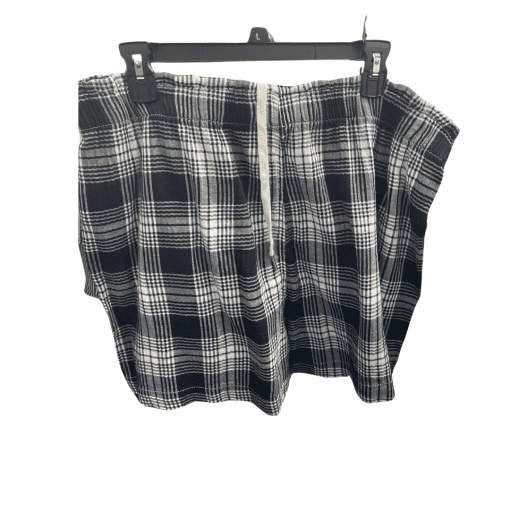 Tommy Hilfiger Plaid Shorts XL Black & White Women's Pajamas - Image 2