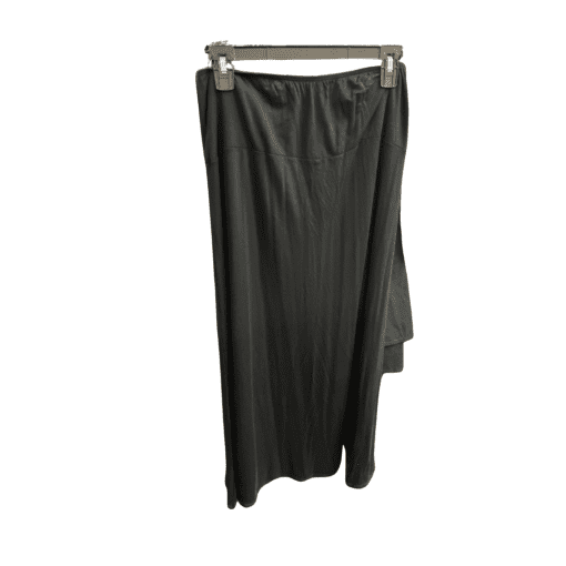 24seven Black Maxi Skirt Plus Size 1X - Women's Clothing