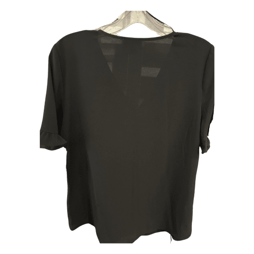 CeCe Black Button-Up Blouse, Size S, Women's Tops - Image 2
