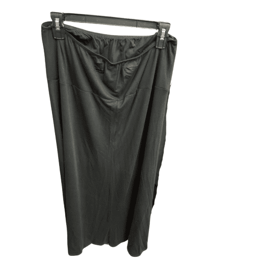 24seven Black Maxi Skirt Plus Size 1X - Women's Clothing - Image 2