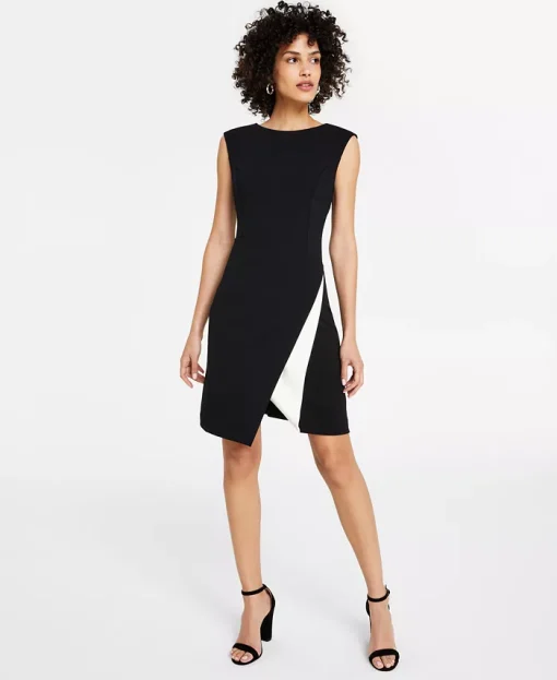 DKNY DRESS WOMAN BLACK 4