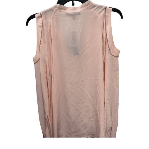 Chelsea & Walker Blush Silk Sleeveless Blouse Size 4 - Women's Top - Image 2