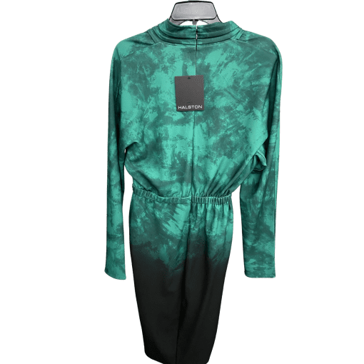 Halston Green Tie Dye Dress - No Size - Women's Cocktail Dress - Image 2