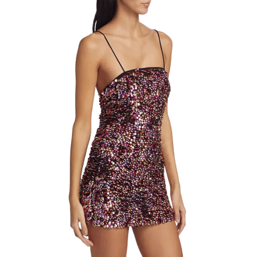 Cyti studio Juniors Womens Sequined Mini Bodycon Dres size 13/14 - Image 3