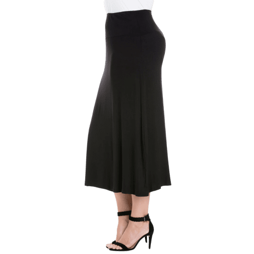 24seven Womens Banded Pull on MIDI Skirt Size 2X - Image 2