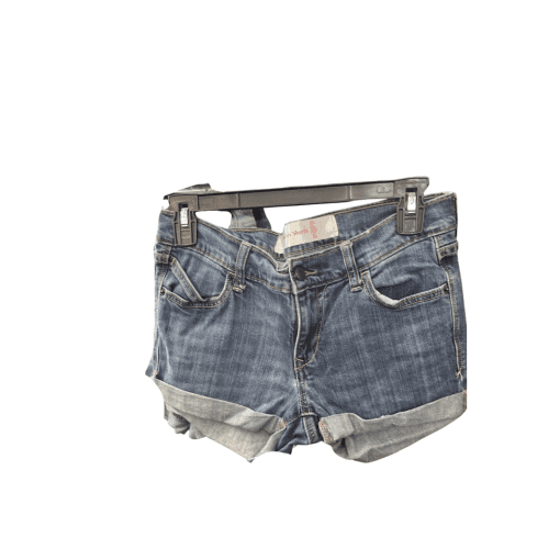 LADIES SHORTS JEAN WOMEN BLUE 8