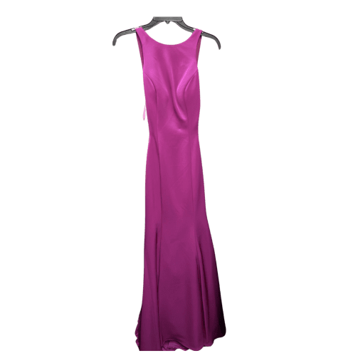 La Femme Purple Formal Gown - Size 6 - Prom Dress