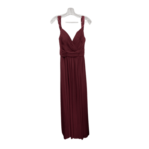 Simply Dresses Burgundy Maxi Dress Size L - Formal Gown