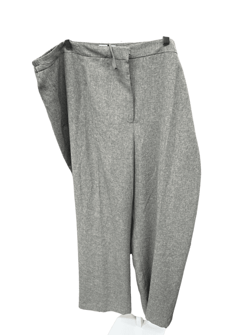 Gray Plus Size Dress Pants - Le Suit - 24W - Women's Trousers