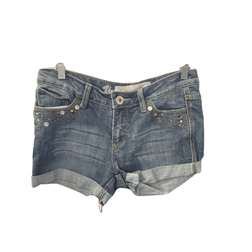 ladies shorts women jeans blue 10