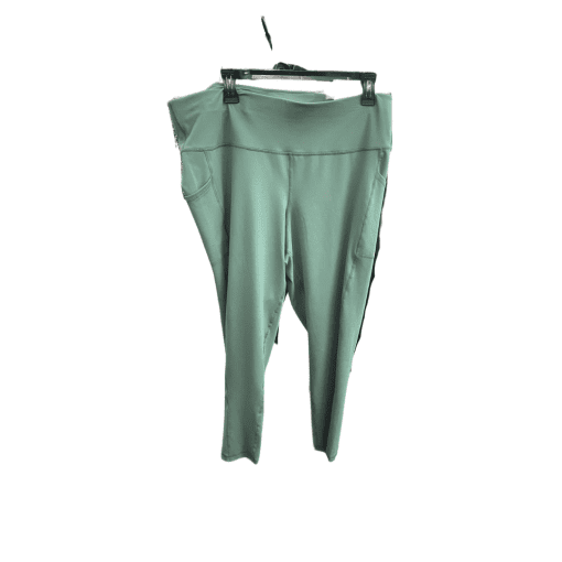 Ideology Green Leggings 2X Plus Size Workout Pants