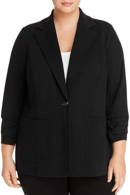 VINCE CAMUTO Plus Black Blazer 3X - Women's Office Jacket