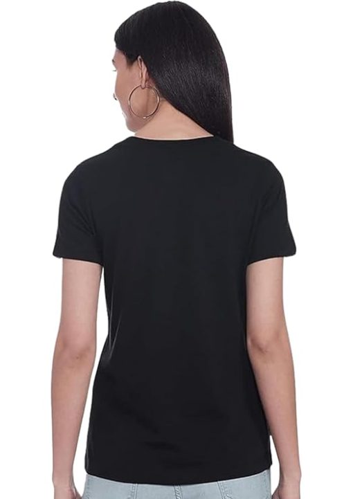 Nike Women's Black Graphic Tee Shirt - Plus Size Clothing - Image 2