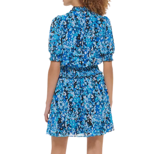 Karl Lagerfeld Paris Smocked a-Line Dress 4 - Image 2