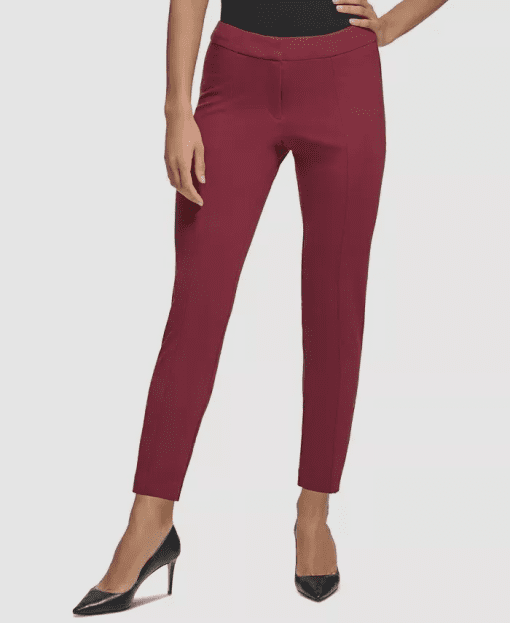 DKNY Petite Cabernet Ankle Pants - Women's Dress Pants - Size 14P