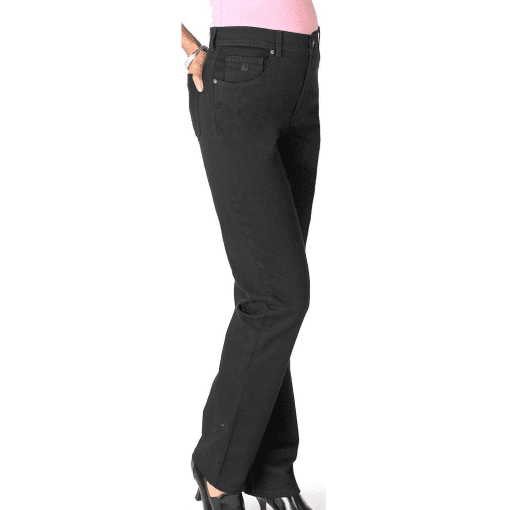 Petites Amanda Womens Classic Rise Ankle Tapered Leg Jeans 4p - Image 2