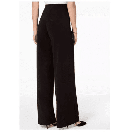 Alfani Black Wide Leg Pants - Women's Size L - Dress Pants - Image 2