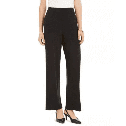 Alfani Black Wide Leg Pants - Women's Size L - Dress Pants