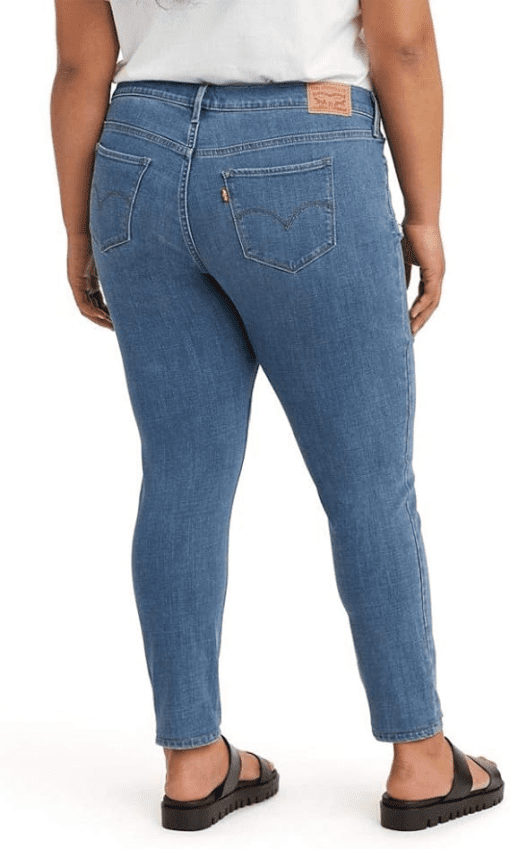 Levi’s Plus Hypersoft Womens Mid-Rise Stretch Skinny Jeans 24W - Image 2