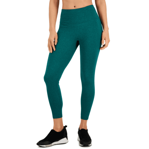 ID Ideology Women S Essentials Sweat Set 7/8 Length Leggings Green Size XX-Large