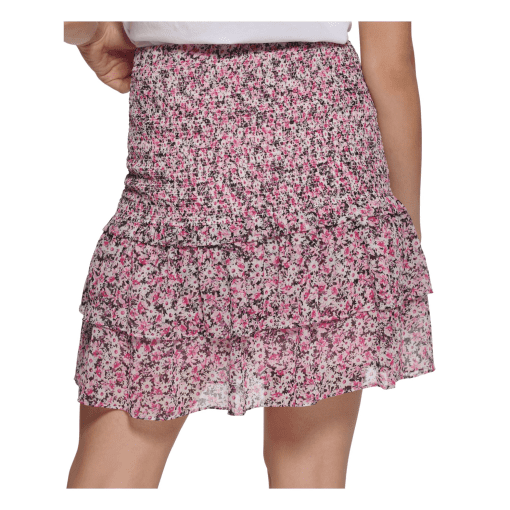 Karl Lagerfeld Floral Mini Skirt - Pink, XL - Women's Skirts - Image 2