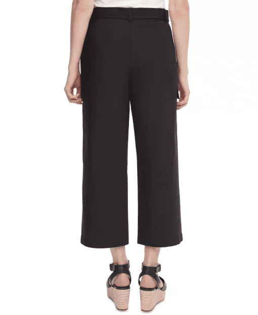 Calvin Klein Black Wide Leg Pants Size 16 - Women's Culottes - Image 2