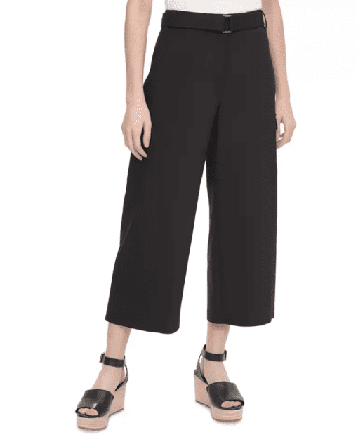 Calvin Klein Black Wide Leg Pants Size 16 - Women's Culottes