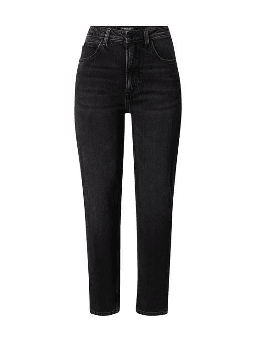 Guess Women's High-Rise Mom Jeans - Authentic Black 27